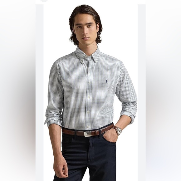 NWT Polo Ralph Lauren Classic Fit Button DownShirt Men’s S Plaid New $125
